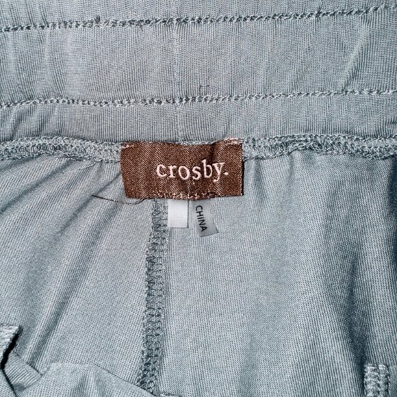 Brand New Crosby Lightweight Dark Sage Green Modal Joggers Pants - Picture 7 of 8
